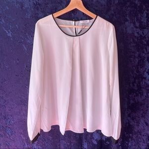 Calvin Klein Long Sleeve Blouse NWT Sz L